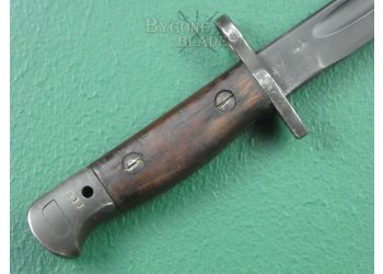 Australian WW2 P1907 Bayonet. Mangrovite Scabbard. #2202007 #9