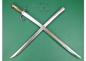 Basque M1866 Chassepot musket bayonet