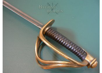 Belgian Issued French M1822 Light Cavalry Sabre #10