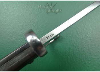 Brazilian 1908 Pattern Bayonet. Weyersberg &amp; Kirschbaum, Solingen. #2202004 #11