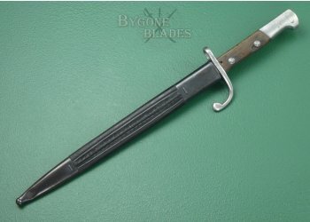 Brazilian M1908 Mauser Rifle Bayonet. Simson &amp; Co. Suhl. #2203003 #4