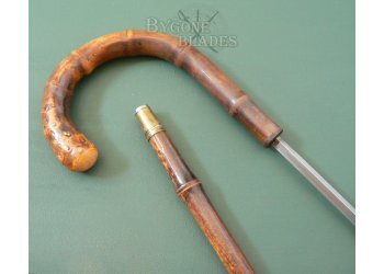 Brigg of London Sword Cane. Hallmarked 1912 #7