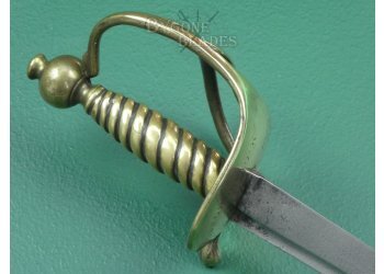 British 1751 Infantry Short Sword. American Revolutionary Wars Period Hanger. #2201018 #8