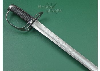 British 18th century slot hilt sword