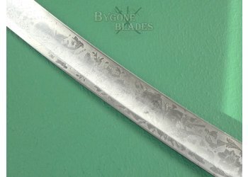 Blade etching