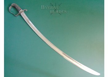 British 1796 Light Cavalry Sabre. Scarce Lanyard Attachment Variant #5