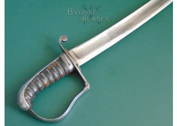 British 1796 Light Cavalry Sabre. Scarce Lanyard Attachment Variant #7