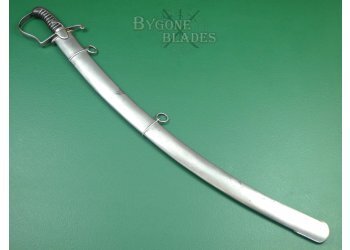 British 1796 Pattern Blue &amp; Gilt Light Cavalry Officers Sabre. #2111002 #3