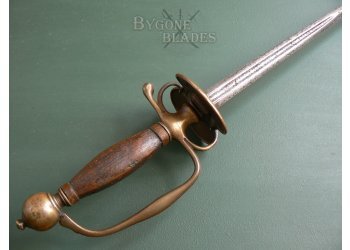 British 17th Century Brass Hilted Small Sword #8