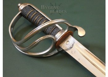 British 1821 Pattern Named Victorian Artillery Officers Sword. Wilkinson Sword Company #7