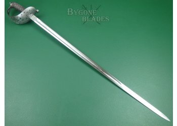 British 1821 Pattern Heavy Cavalry Sword. 2nd Dragoon Guards Queens Bays. Named Officer. #2304015 #5