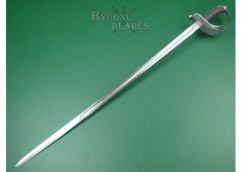 British 1821 Pattern Heavy Cavalry Sword. 2nd Dragoon Guards Queens Bays. Named Officer. #2304015 #6