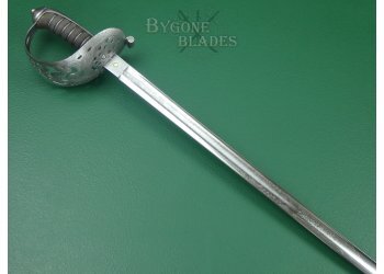 British 1821 Pattern Heavy Cavalry Sword. 2nd Dragoon Guards Queens Bays. Named Officer. #2304015 #7