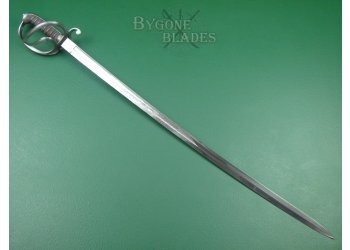 British 1st Surrey Light Horse 1821 Pattern Light Cavalry Officers Sword. #2209005 #5