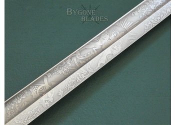 British 1821 Pattern Victorian Royal Artillery Officers Sword. Mole Birmingham #7