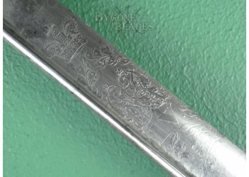 British 1821 Pattern William IV Heavy Cavalry Officers Sword #16