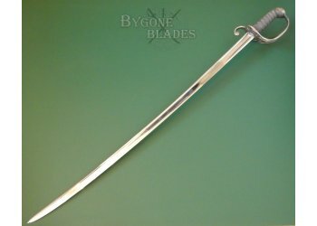 British 1821 Pattern William IV Pipe-Back Light Cavalry Officers Sword #6