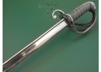 British 1821 Pattern William IV Pipe-Back Light Cavalry Officers Sword #8