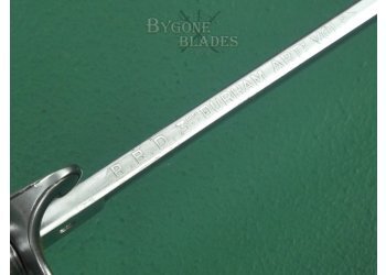 British 1821/56 Pattern 3rd Durham Artillery Volunteers Sword. #2206020 #13