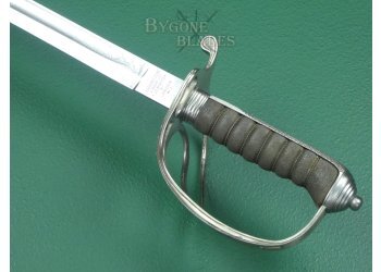 British 1821/56 Pattern Royal Artillery Officers Sword. WW2. George VI. #2306003 #12