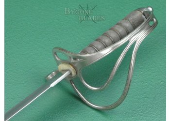 British 1821/56 Pattern Royal Artillery Officers Sword. WW2. George VI. #2306003 #13