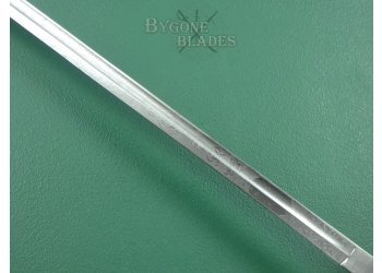 British 1821/56 Pattern Royal Artillery Officers Sword. WW2. George VI. #2306003 #14