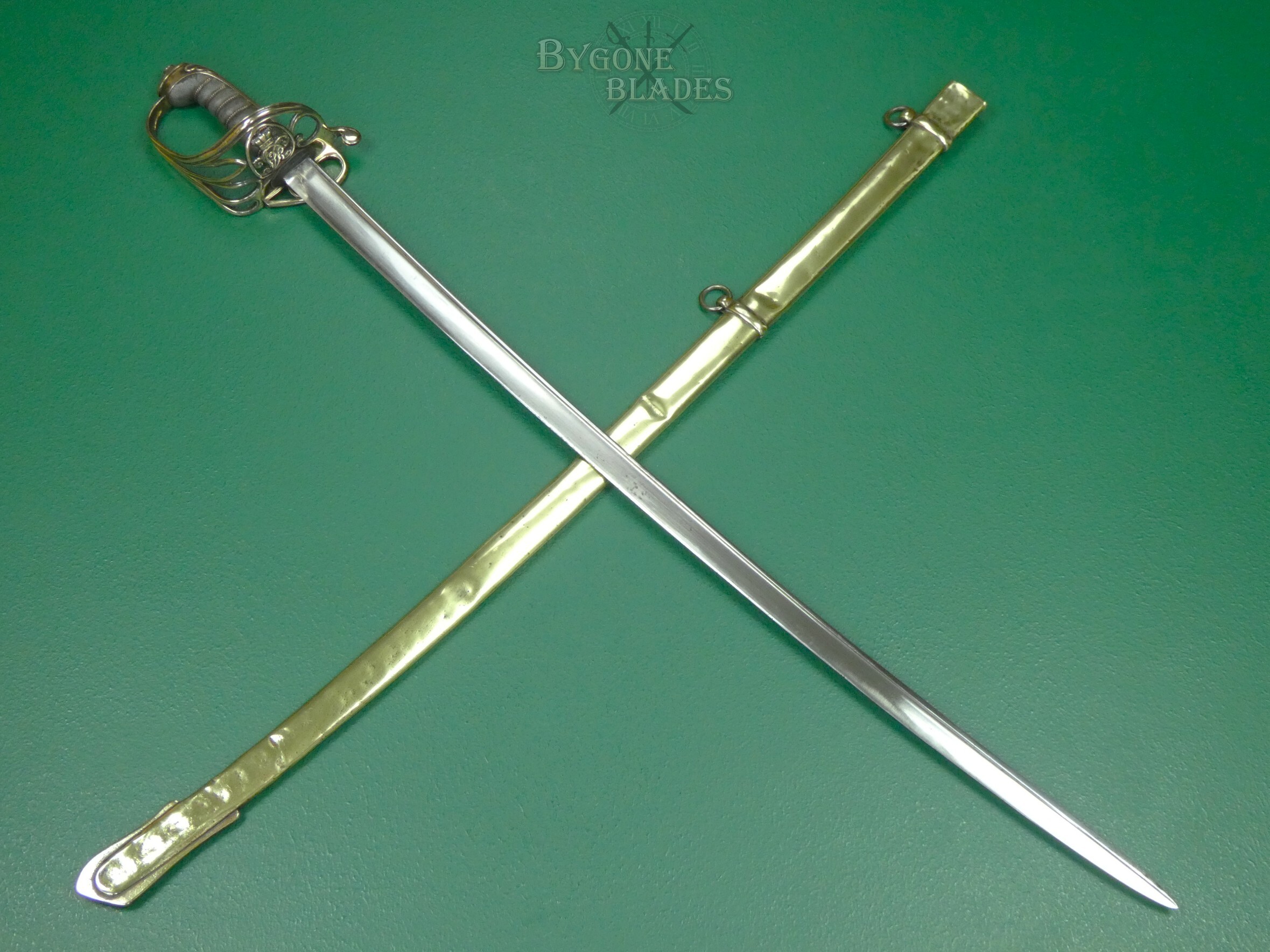 British 1822 Pattern Early Victorian Field Officers Sword. #2607002. #1