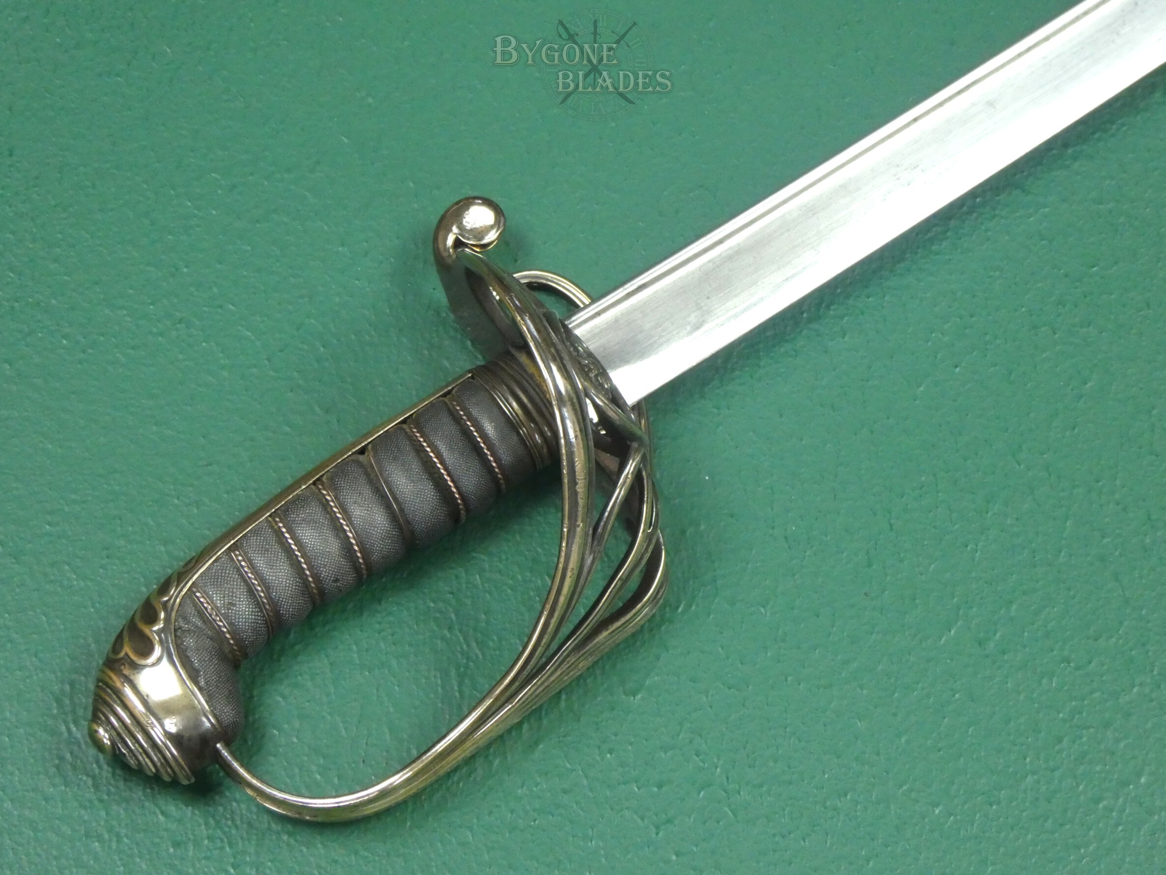 British 1822 Pattern Early Victorian Field Officers Sword. #2607002. #9