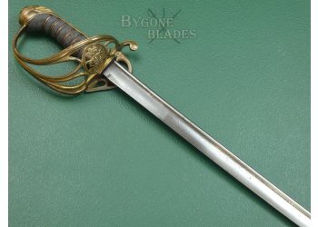 British 1822 Pattern George IV Infantry Officers Fighting Sword. #2310004 #3