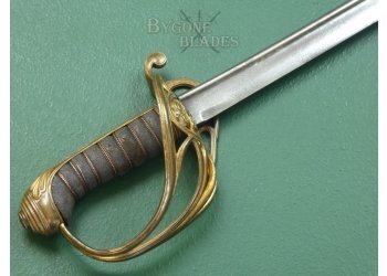 British 1822 Pattern George IV Infantry Officers Fighting Sword. #2310004 #5