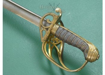 British 1822 Pattern George IV Infantry Officers Fighting Sword. #2310004 #6