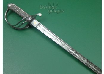 British 1822 Pattern Royal Artillery Officers Presentation Sword. Cinque Ports Artillery. #2211034 #7