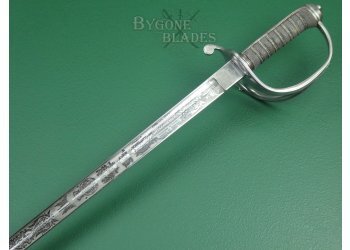 British 1822 Pattern Royal Artillery Officers Presentation Sword. Cinque Ports Artillery. #2211034 #8