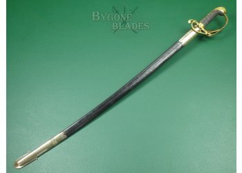 British 1822 Pattern William IV Infantry Officers Pipe Back Sword. #2311006 #4