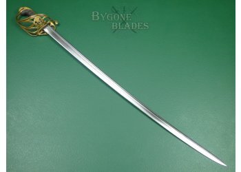 British 1822 Pattern William IV Infantry Officers Pipe Back Sword. #2311006 #5