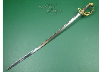 British 1822 Pattern William IV Infantry Officers Pipe Back Sword. #2311006 #6