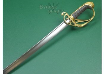 British 1822 Pattern William IV Infantry Officers Pipe Back Sword. #2311006 #8