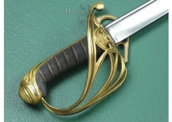 British 1822 Pattern William IV Infantry Officers Pipe Back Sword. #2311006 #9