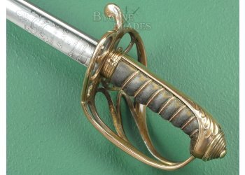 British 1822 Pattern William IV Pipe-Back Field Officers Sword. Prosser. #2202028 #10