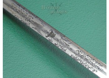 British 1822/45 Pattern Infantry Field Officers Sword. Hawkes &amp; Co. #2401016 #12
