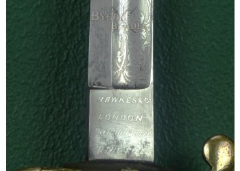 British 1822/45 Pattern Infantry Field Officers Sword. Hawkes &amp; Co. #2401016 #13