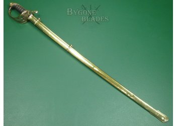 British 1822/45 Pattern Infantry Field Officers Sword. Hawkes &amp; Co. #2401016 #3