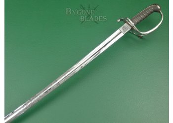British 1821/50 Pattern Named Artillery Officers Sword. Cpt. Robert Marquis. #2204006 #6