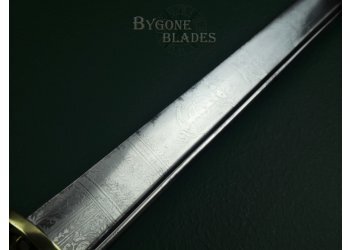 British 1827 George IV Large Quill Point Royal Navy Sword #18