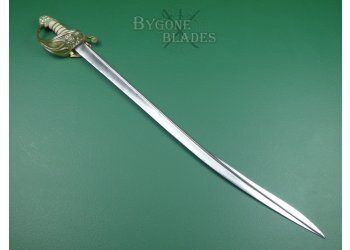 Pipe Back Quill Point 1827 Royal Navy Sword