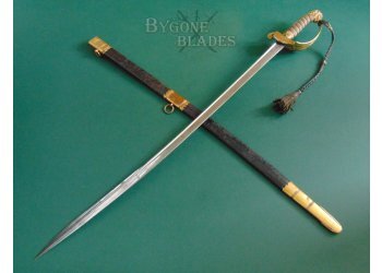 Prosser Quill Point 1827 Navy Sword