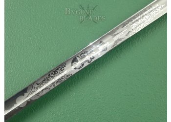 British 1827 Pattern Rifle Officers Sword. Mole Circa 1866. #2204014 #11