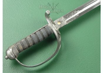 British 1827 Pattern Rifle Officers Sword. Mole Circa 1866. #2204014 #9