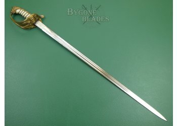 British 1827 Pattern Royal Navy Broadsword. Claymore Blade. #2109014 #5