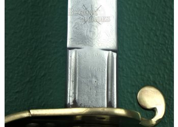 British 1827 Pattern Royal Navy Claymore Bladed Sword. Crimean War Broadsword #17